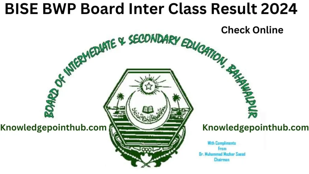 BISE Bahawalpur 12th Class Result 2024 Check Online by Roll No