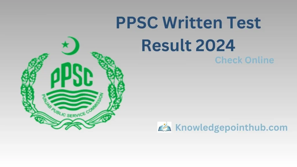 PPSC Result 2024 By Roll No & CNIC