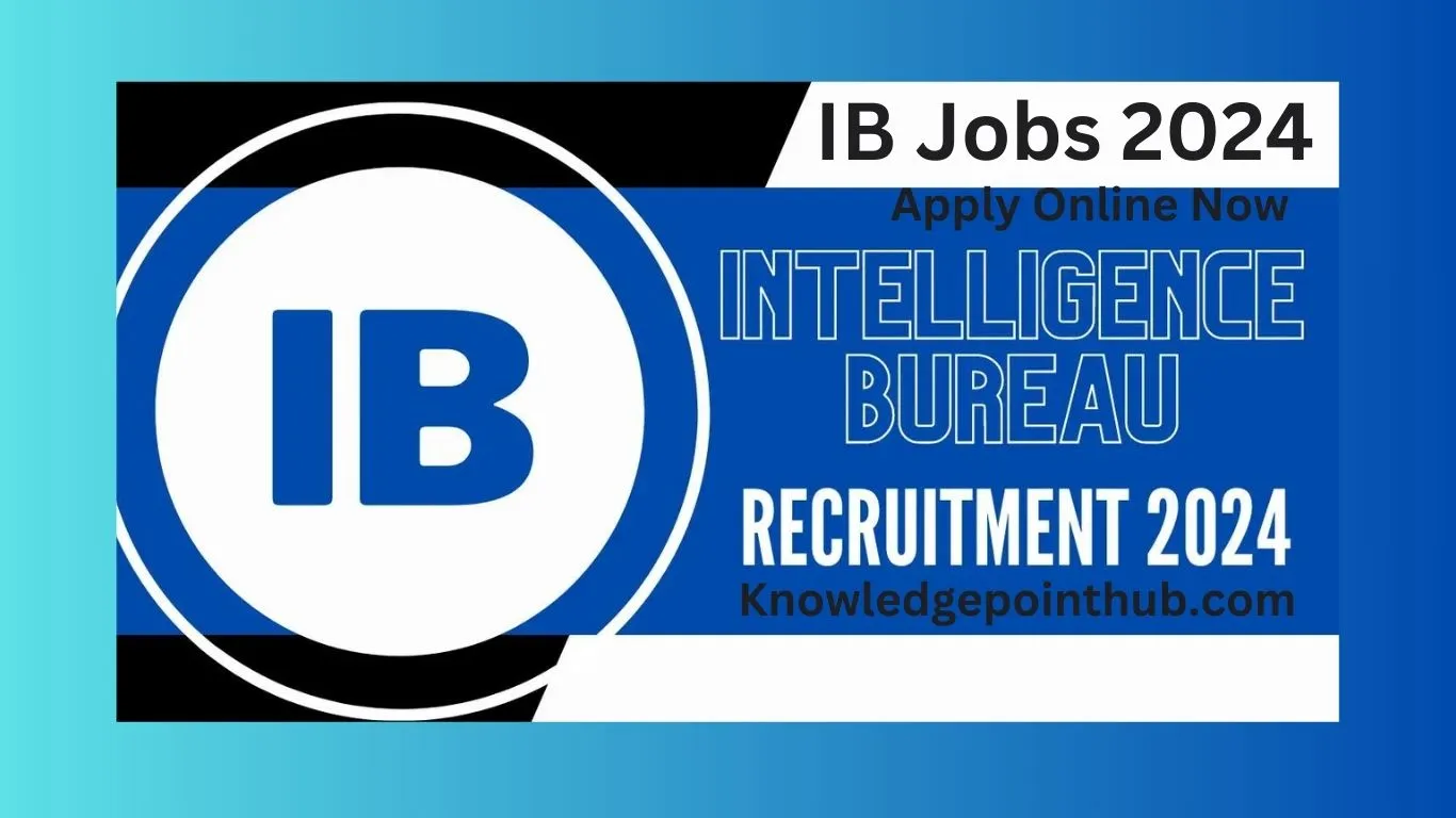 IB Jobs 2024 Online Apply