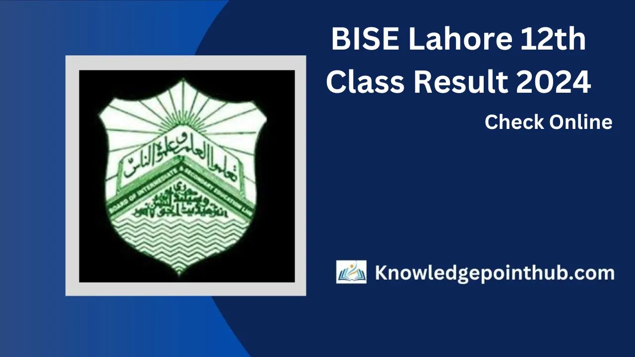 BISE Lahore 2nd Year Result 2024 Check Online