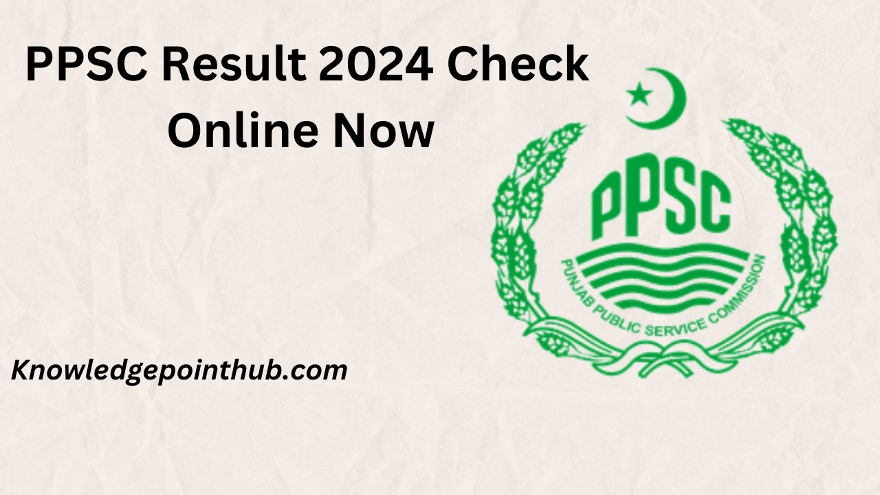 PPSC Result 2024