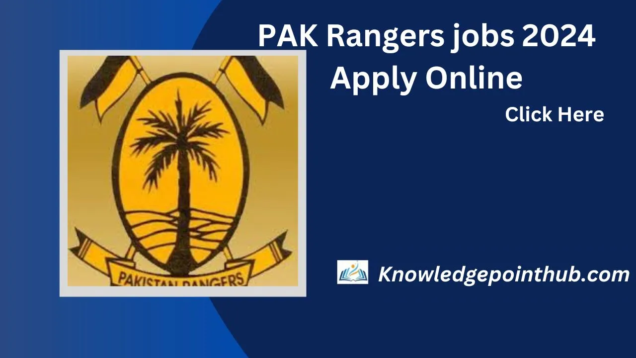 PAK Rangers Jobs 2024 Apply Online